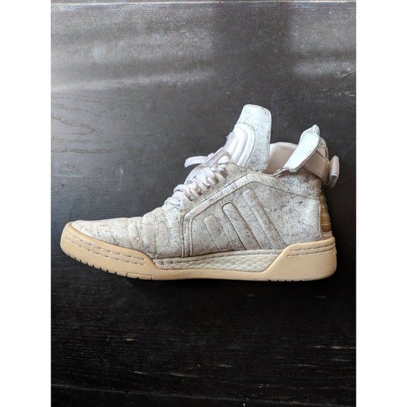 FINAL PRICE Y-3 Hayworth Mid II RARE Splatter Sneakers 8 - Picture 2 of 7